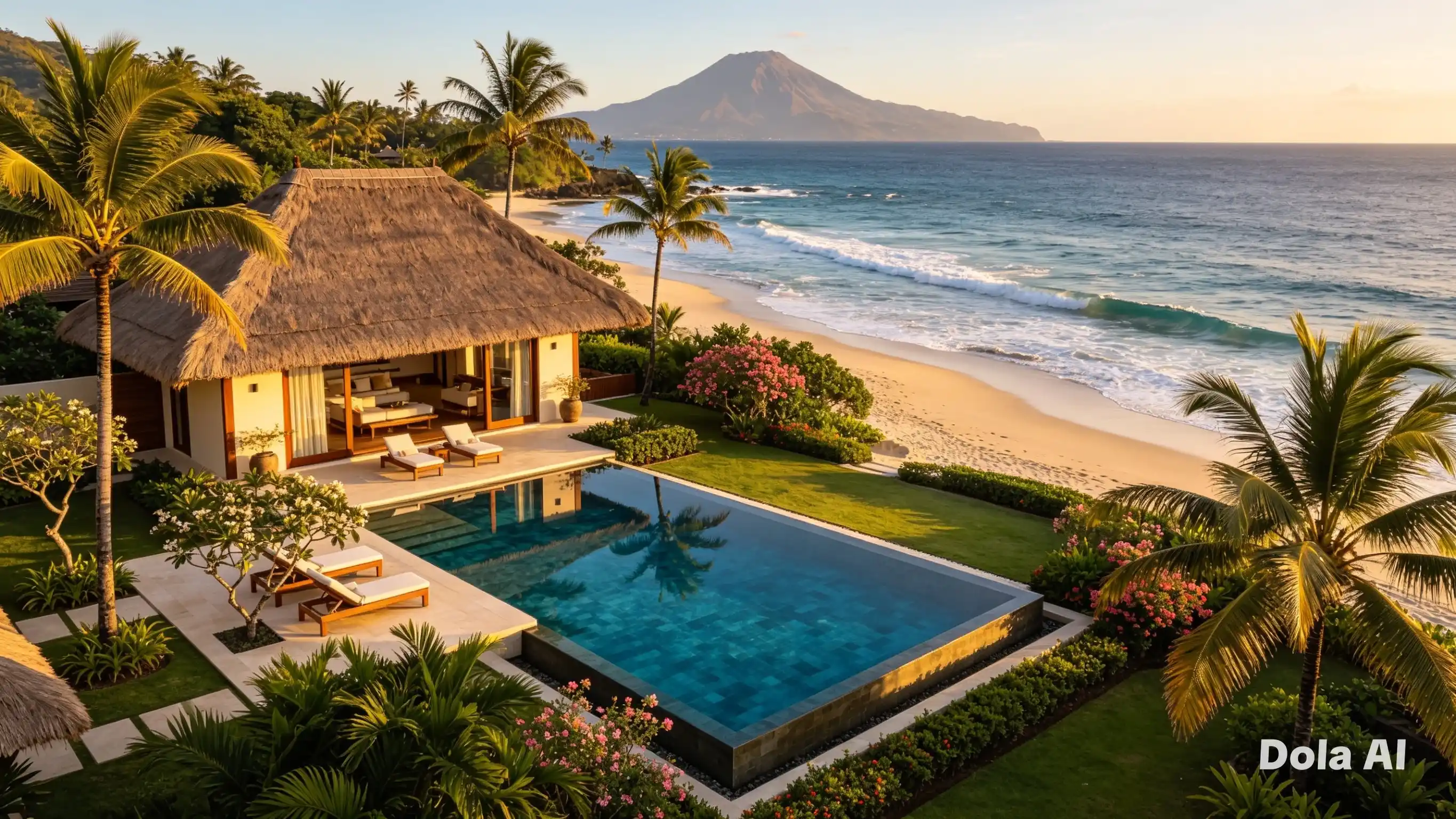Villa Aruna Aerial View